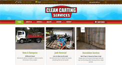 Desktop Screenshot of cleancarting.com