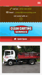 Mobile Screenshot of cleancarting.com